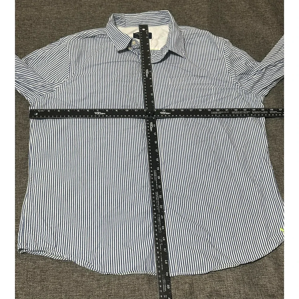 American Eagle Athletic Fit Men's‎ XXL Striped Long Sleeve Shirt